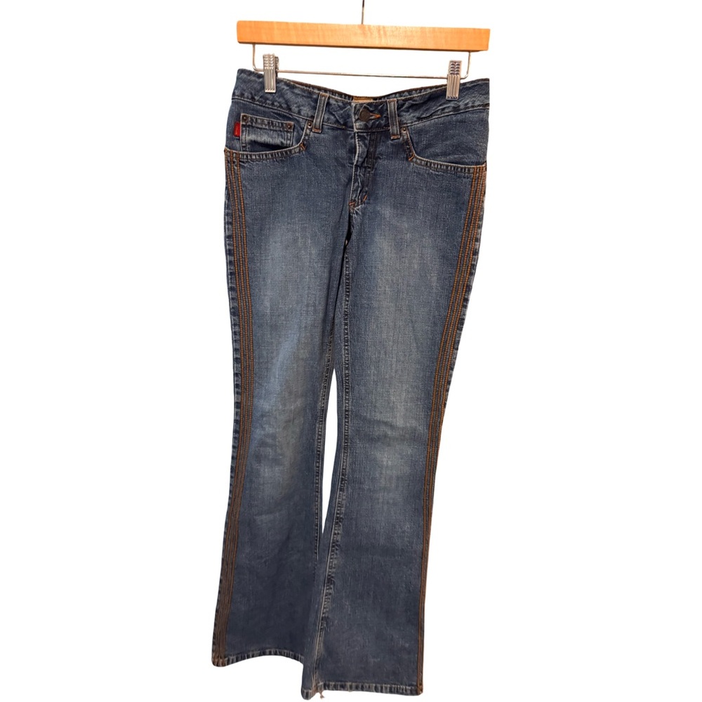 Fever Dark Blue Flare Jeans